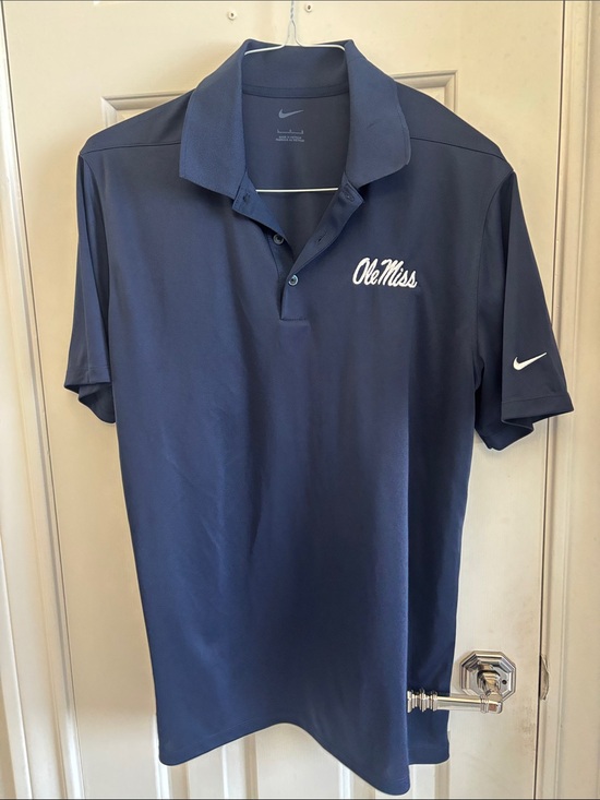 Nike Other - Nike Men’s Navy Ole Miss Polo